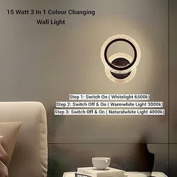 decohome Wallchiere Wall Lamp Without Bulb image 3