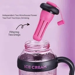 diyalux Stylish Straw Bottle Series 1400 ml image 3
