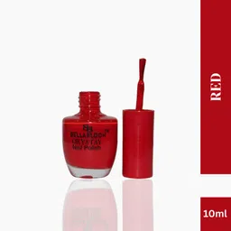 bellabloom Matte Liquid Red: Bold and Beautiful Nail Polish for women Red image 2