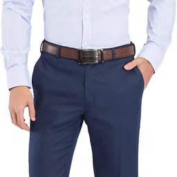 park avenue Men Slim Fit Striped Formal Shirt image 5
