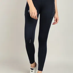 lemona Solid Women Dark Blue Tights-picture-13