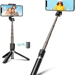 SHOP EXCITING Selfie Stick with Remote, 3-in-1 Multifunctional Selfie Stick, Tripod, Monopod Stand & Mobile Stand Compatible with All Mobile Phones Selfie Stick Bluetooth Selfie Stick-picture-11