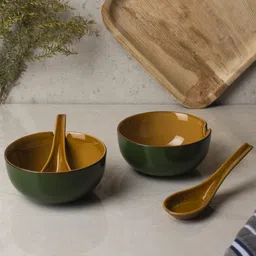 hindustani saudagar Ceramic Soup Bowl-picture-25