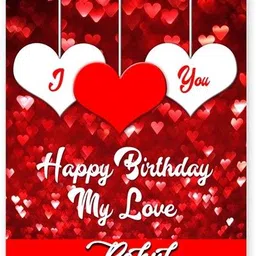 midas craft Happy Bithday Rahul ….08 Romantic Birthday Quote Greeting Card-picture-30