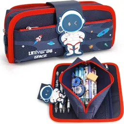 akvanar Universe Space Pencil Case Aesthetic Pencil Case pencil box pouch 1 Art Polyester Pencil Box-picture-18