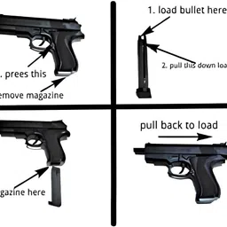 dashify NAir Sports Mauser Toy Gun with 65 BB Bullets for Kids | Guns & Darts image 4