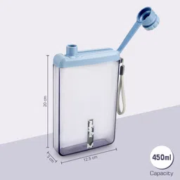 nayasa Zelda Bottle | Notebook Bottle | Slim Body | BPA-Free | 450 ml Bottle image 2