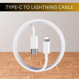 IMPLEXMART Lightning Cable 1 m USB C to (Lightning Cable) Mobile Charger Cable for iPhone14/13/12/11 SeriesD347-picture-26