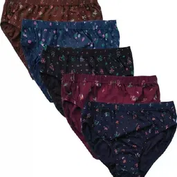 zotrendzz Pack of 5 Women Hipster Multicolor Panty-picture-25