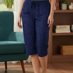 guide Women Dark Blue Capri-picture-21