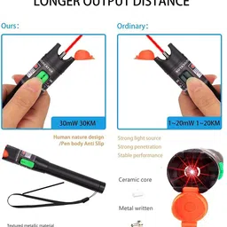 techtest 30mw Visual Fault Locator Digital Multimeter image 4
