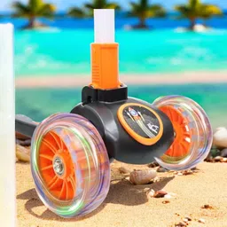 aktoon toys Foldable Scooter with Rear Break 4 Height Adjustable with Lock for Boy Kids Scooter image 5