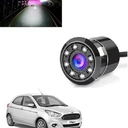 slshilpa LED Night Vision HD Back Camera Compatible With Ford Figo Reverse Assist Camera System-picture-16