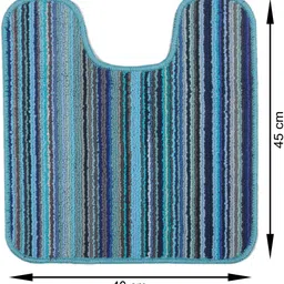 saral home Polyester Bathroom Mat image 3