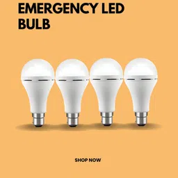 guggu Rechargeable Emergency Bulb 12W Inverter Rechargebale Emergency Bulb_Pack_4 A389 3 hrs Bulb Emergency Light-picture-19