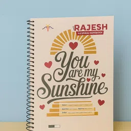 rajesh stationery Soft Cover Spiral Notebook, Memo Notepads Diary Notebook, 11.7 Inch x 8.3 Inch A4 Notebook Unruled 500 Pages image 3