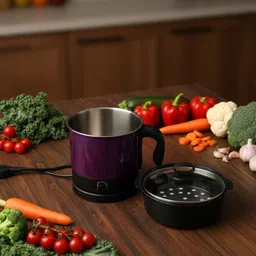 maitri enterprise Multifunctional Fast Electric Kettle,Personal Cooker Boil Water,Milk M111 Egg Cooker, Food Steamer, Rice Cooker, Travel Cooker-picture-14