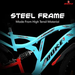 buke DRACO 26T MTB Cycle for Boys & Men with V Brake & Carrier 85% Pre Fitted 26 T (inch) Mountain Cycle image 5