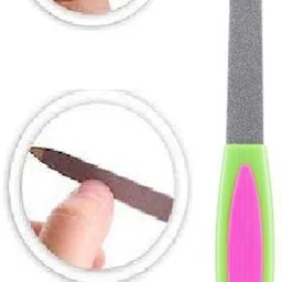 wiffy ake Nails with Glue white black nail polish glossy nail filer image 5