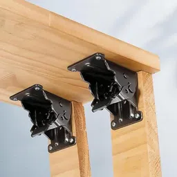 fitzere Folding Table Leg Brackets 90 Degree Shower Grab Bar-picture-12