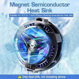 PAPLAJ ENTERPRISES NEW_LED Gaming Mobile Cooler Fan: Perfect Gift for Mobile Gamers! Ergonomic Cooling Pad image 2