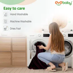 oyo baby Cotton Baby Bed Protecting Mat image 5