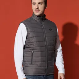 decanter Men Solid Bomber Jacket image 4