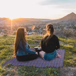 ammedarshan Foldable Portable Outdoor Picnic Mat Rug for Camping, Hiking, Beaches etc. 0.25 mm Camping Mat image 5