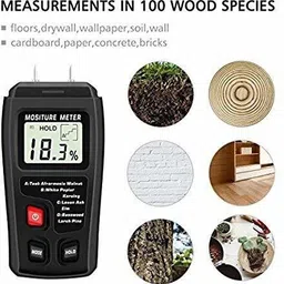 goodsbazaar Wood Moisture Detector for Firewood Moisture Meter Humidity Detector All-in-One Digital Moisture Measurer image 5