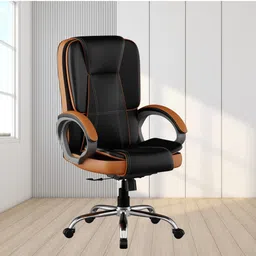 fugo Chair FG12 Office Chair, Study Chair, Computer Chair, 3 Years Warranty Leatherette Office Executive Chair-picture-10