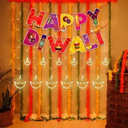 zyozique Multicolor Happy Diwali Round pin Badges,Badges For Diwali Celebration,Diwali Badge (7 Pcs)-picture-24