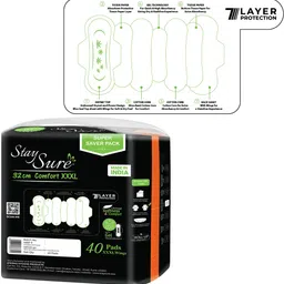 staysure COMFORT XXL OVERNIGHT 40PADS Sanitary Pad image 3