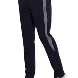 joggers park Men Colorblock Black Track Pants-picture-26