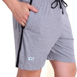 tt Pack of 2 Solid Men Grey, Light Blue Bermuda Shorts image 5