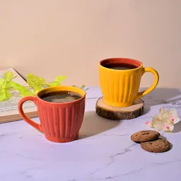 storepedia Pack of 12 Ceramic Tea Cups Set 150ml Coffee Cup & Coffee Mug Set for Home, Office & Kitchen image 3