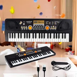 kid kraze 49-Keys Musical Piano with Mic for Kids Analog Portable Keyboard for Kids_A401-picture-11
