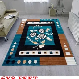 zamzamcarpet Blue Silk, Acrylic Carpet image 1