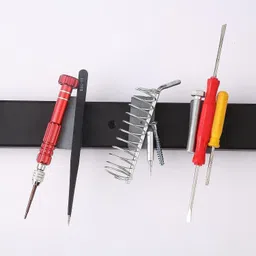 kraftmasters 20 Piece Rectangle Black Disc Ferrite Magnets Button(23X18X3 MM)Use As Fridge Magnet, Door Magnet, Kitchen Organiser Magnet, Multipurpose Office Magnets Pack of 1 image 3