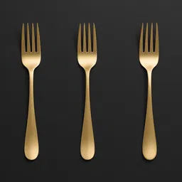 bbu GOLDEN STEEL SPOON Stainless Steel Salad Spoon Set image 2