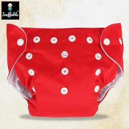 ineffable Baby Reusable Cloth Diaper Nappy With Multi Layered Microfiber Insert Free Size image 4