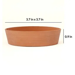 ellementry Earthen Brown Terracotta Baking Dish image 3