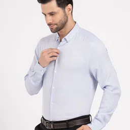 red tape Men Relaxed Fit Fit Striped Button Down Collar Formal Shirt image 2