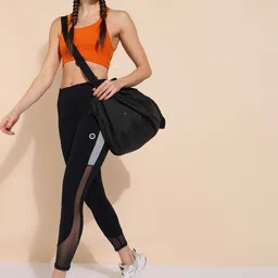 barbora Solid Women Black Tights image 1
