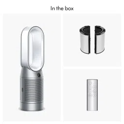 dyson Hot and Cool HP11 Air Purifier with Remote Control (White & Silver) image 3
