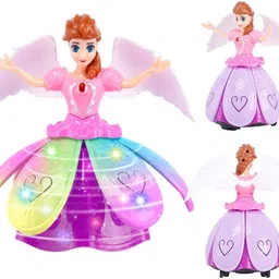 emporium 99 Dancing Miracle Princess Toy with Wings Interactive Revolving LED Lights & Music image 5