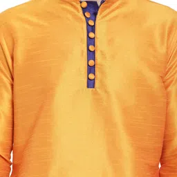 sydney heights Men Pure Silk Kurta Dhoti Pant Set image 4