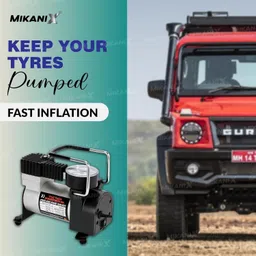 oberoi's traders Portable Car Air Compressor Pump 12V 150 psi Tyre Air Pump for Car & Bike image 5