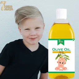 7herbmaya Natural Baby Hair Oil with Olive Oil (Jaitoon Oil) | Nourishes & Hair Growth Hair Oil image 3