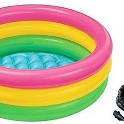 ecom bharat mnb-38 Inflatable Swimming Pool, Inflatable Toy Pump-picture-36