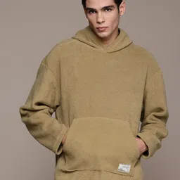 roadster Men Full Sleeve Solid Hooded Sweatshirt-picture-30